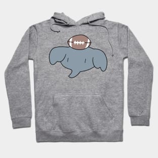 Football Elephant Face Hoodie